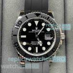 Clean Factory Rolex Yacht Master 42 Watch 904L Stainless steel on Oysterflex bracelet